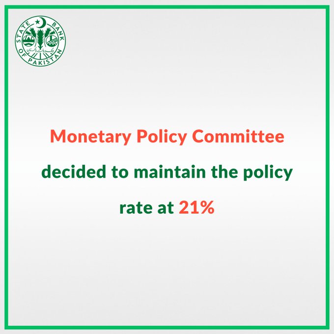 State Bank Keeps Policy Rate Unchanged